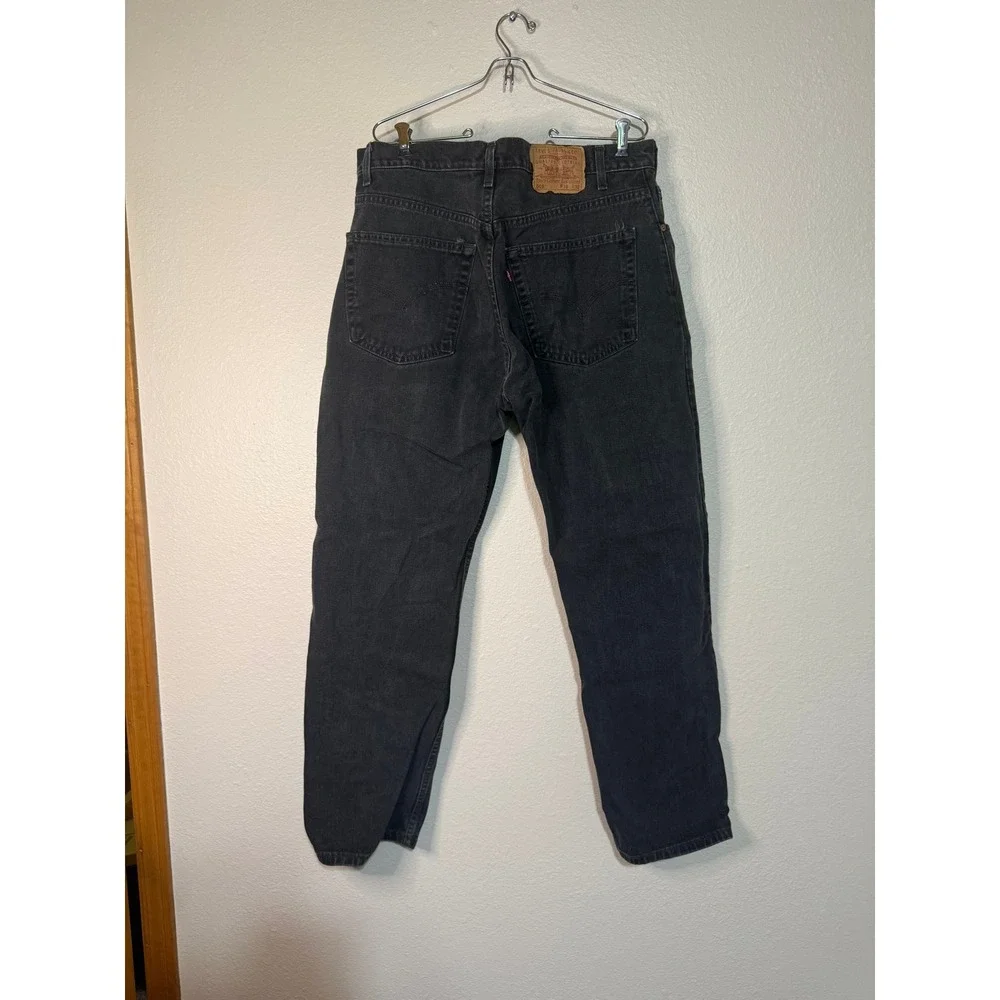 Levis 505 Mens Black Jeans‎ Regular Fit Straight Leg Denim Pants 38x32 Canada